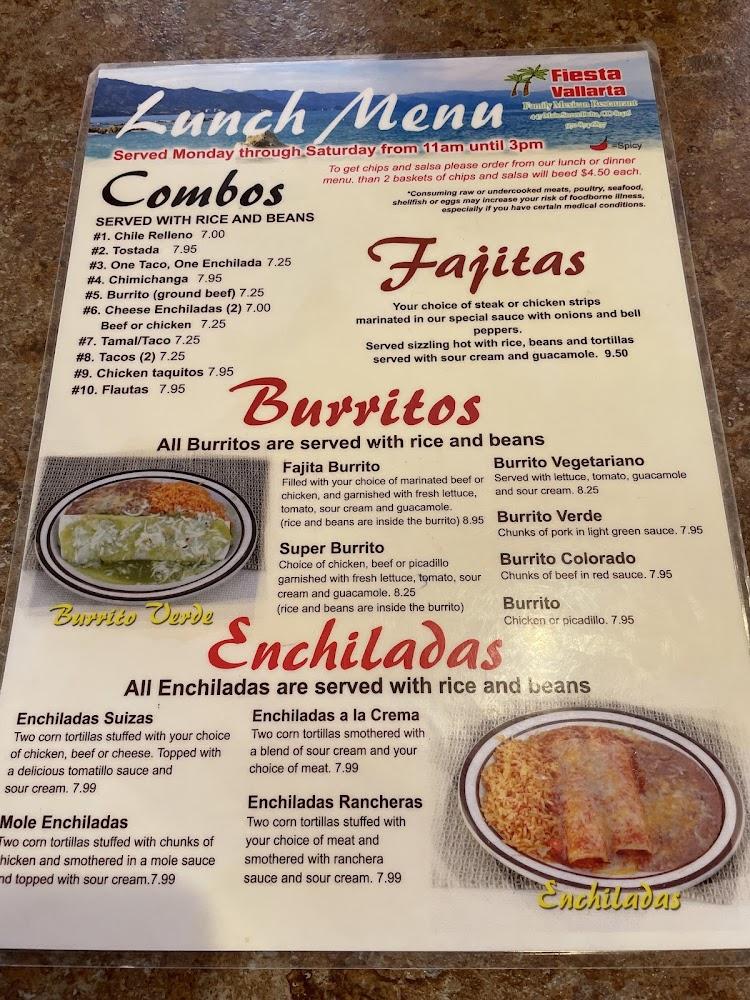 Fiesta Vallarta Menu image 3