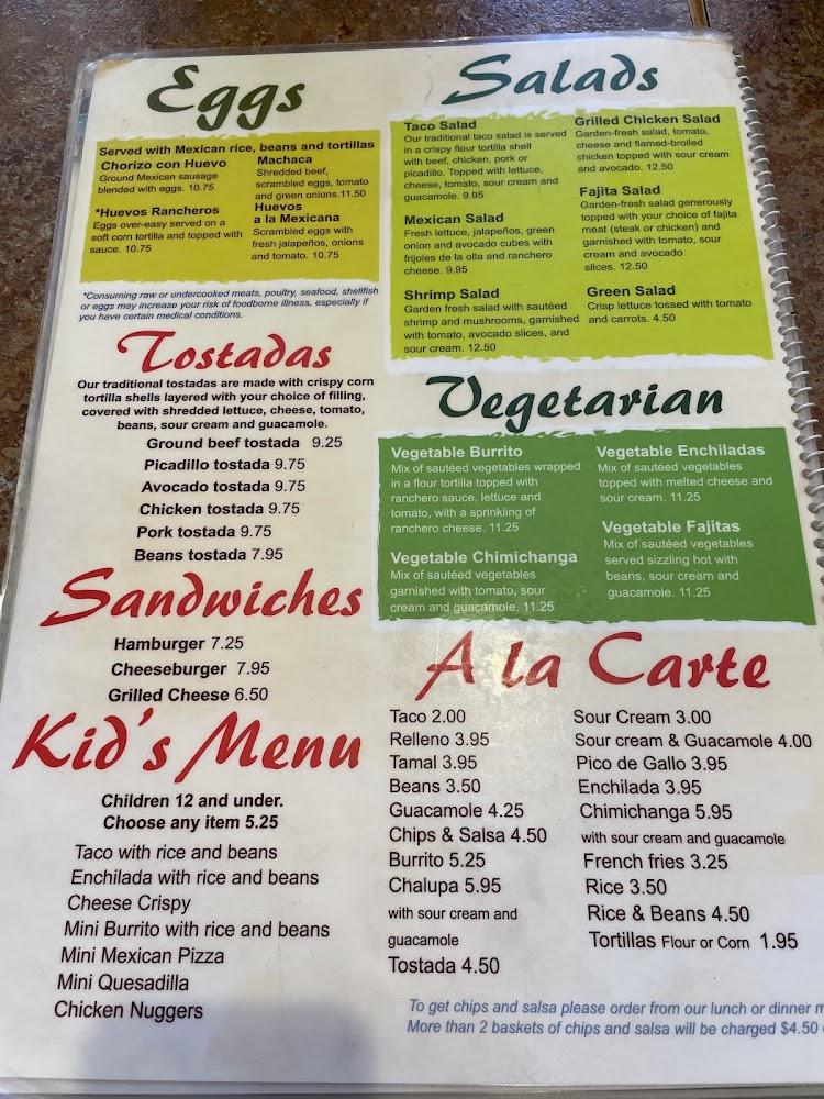 Fiesta Vallarta Menu image 4